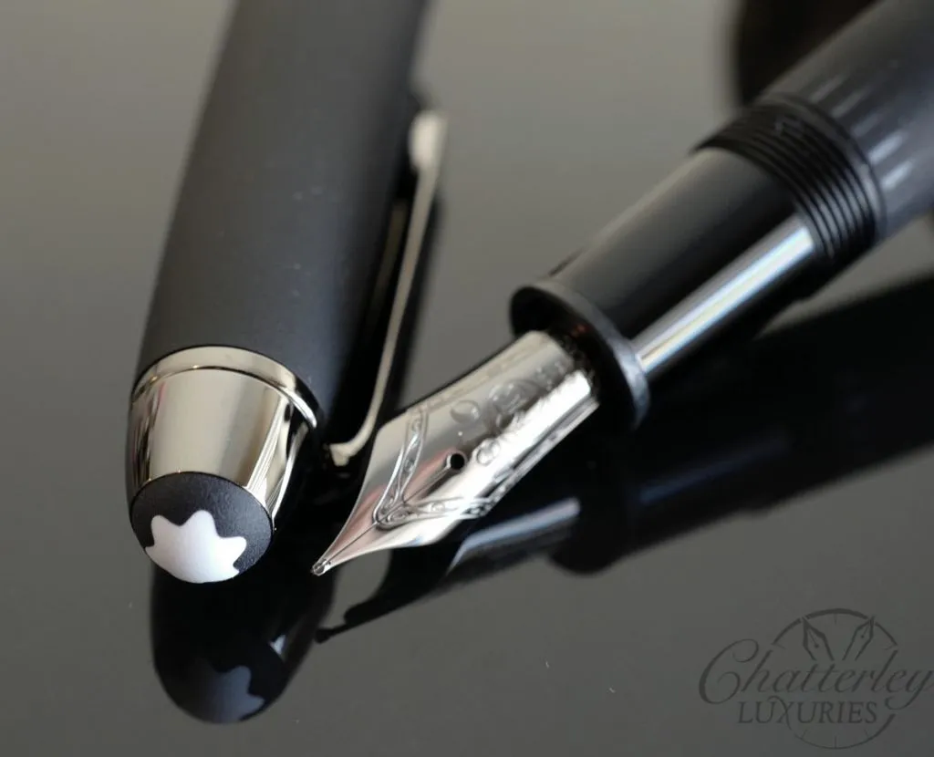 Montblanc 146 LeGrand Fountain Pen Ultra Black Fountain Pen