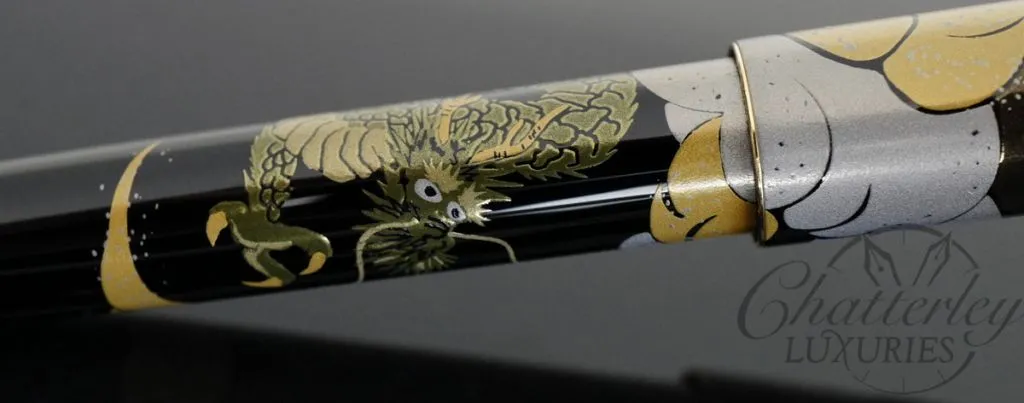 Namiki by Pilot Nippon Art Dragon with Cumulus Fountain Pen