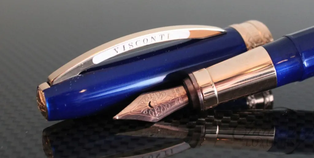 Visconti True Blue Michaelangelo Fountain Pen