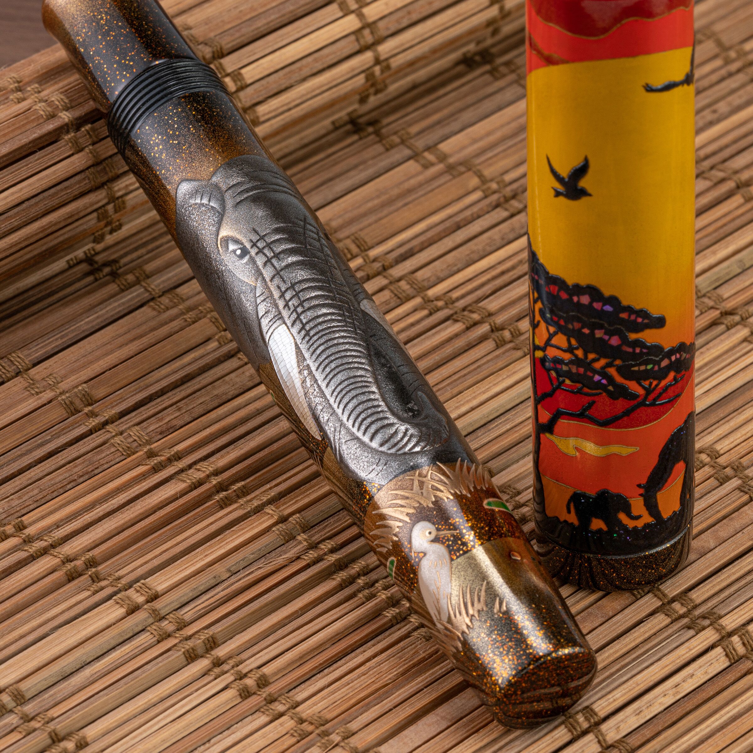 Namiki by Pilot Emperor Maki-e Elephant Limited Edition (99 total pens) 2022 Fountain Pen