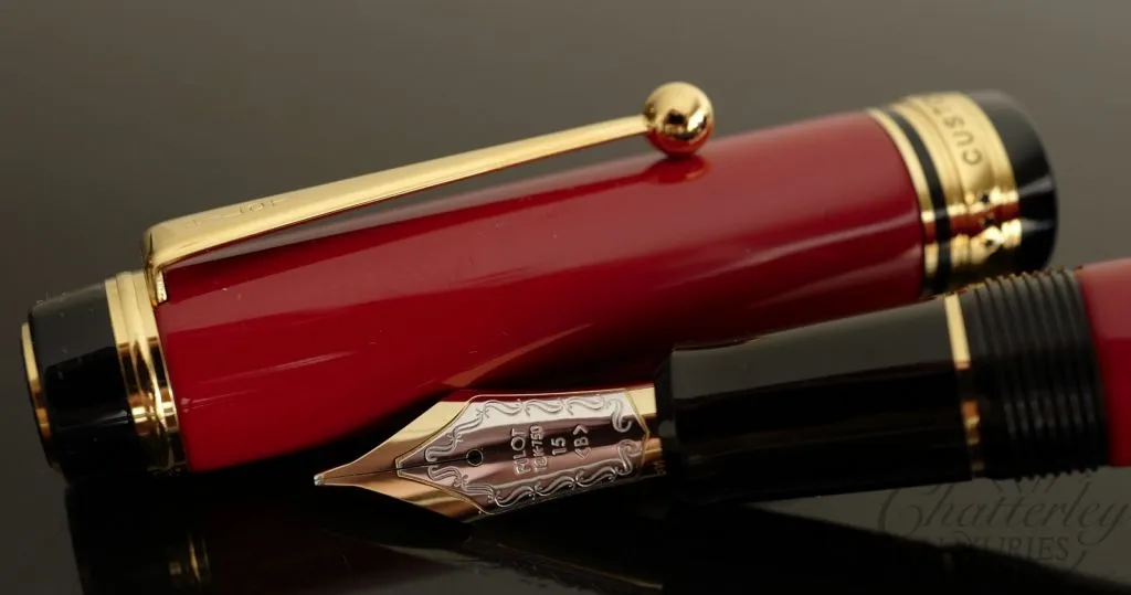 Pilot Custom 845 Red Lacquered Fountain Pen