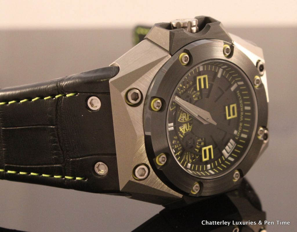 Linde Werdelin Oktopus II Titanium Yellow Limited Edition Dive Watch