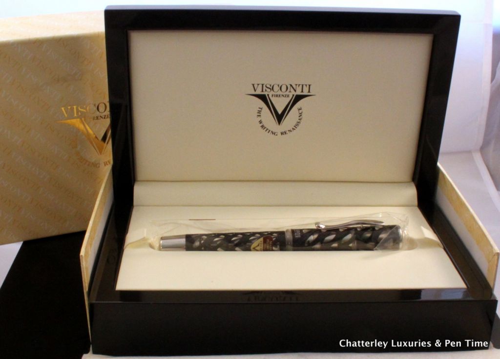 Visconti Luxury Leather Pen Case Collection - Chatterley