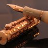 Stipula Rose Gold Fleur di Lis Fountain Pen (7)