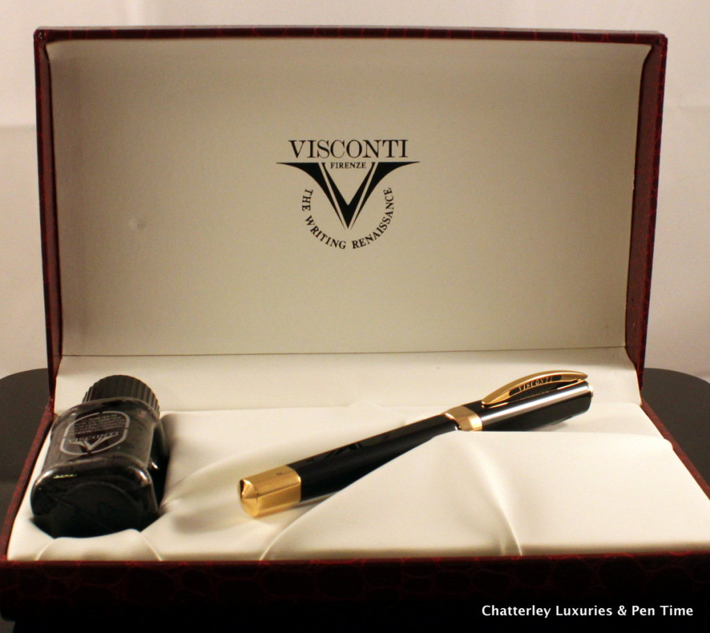 Visconti Opera Black Fountain Pen