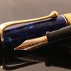 Aurora Optima Blue Calligraphy set fountain pen (1)