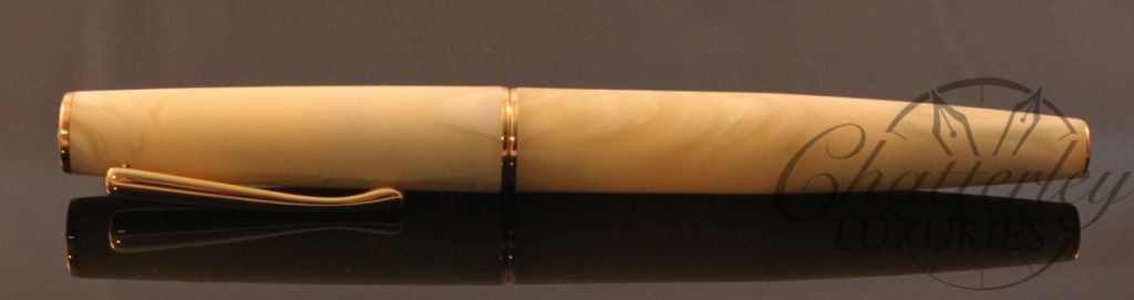 Delta Italiana Ivory Resin with Matte Finish Fountain Pen - Chatterley