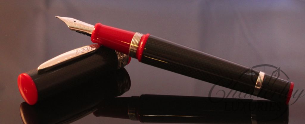 Stipula Carbon Future Polished Shiny Fountain Pen (6)