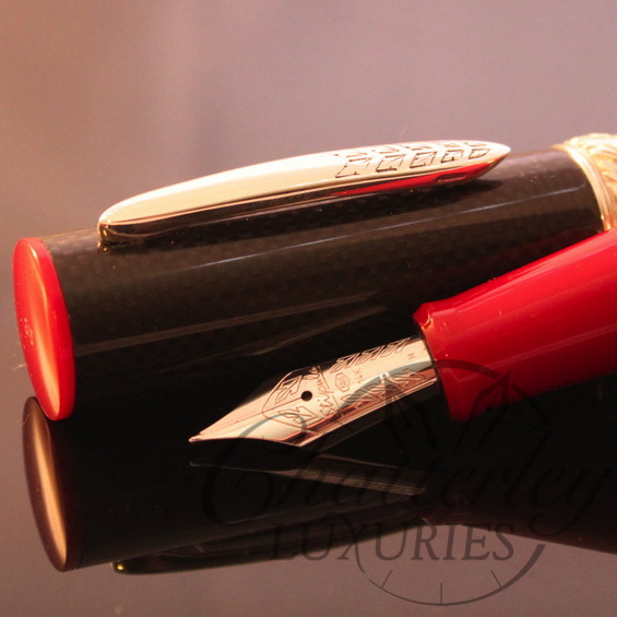 Stipula Carbon Future Polished Shiny Fountain Pen (4)