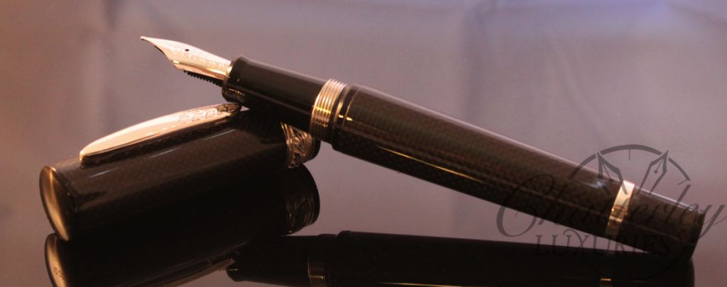 Stipula Carbon Future Polished Shiny Fountain Pen (2)