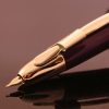 Pilot Vanishing Point Purple Fountain Pen (1)