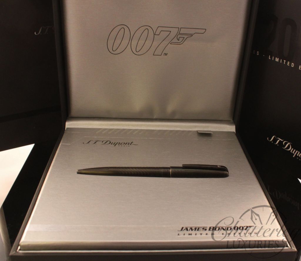 S.T. Dupont James Bond 007 Limited Edition Gun metal Ball point pen (4)
