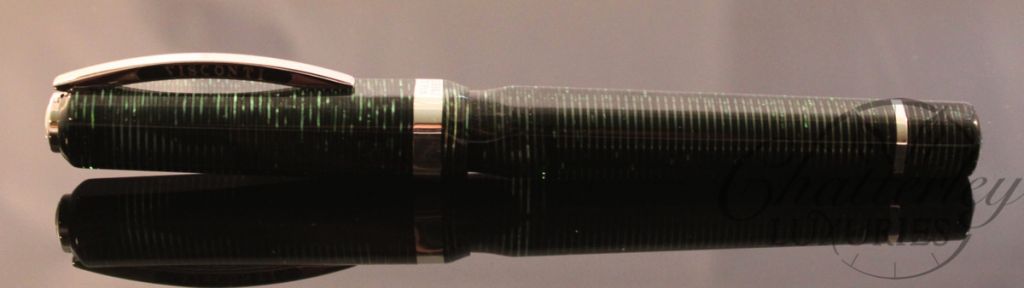 Visconti Wall Street Limited Edition Green Pearl Fountain Pen (3)