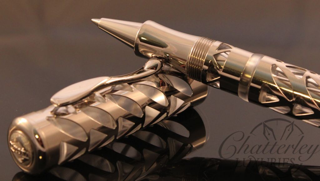 Visconti Sterling Silver Skeleton Limited Edition Rollerball (1)