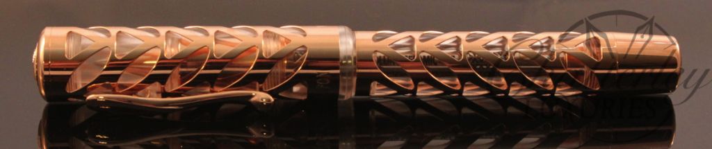 Visconti Rose Gold Skeleton Limited Edition Rollerball (3)