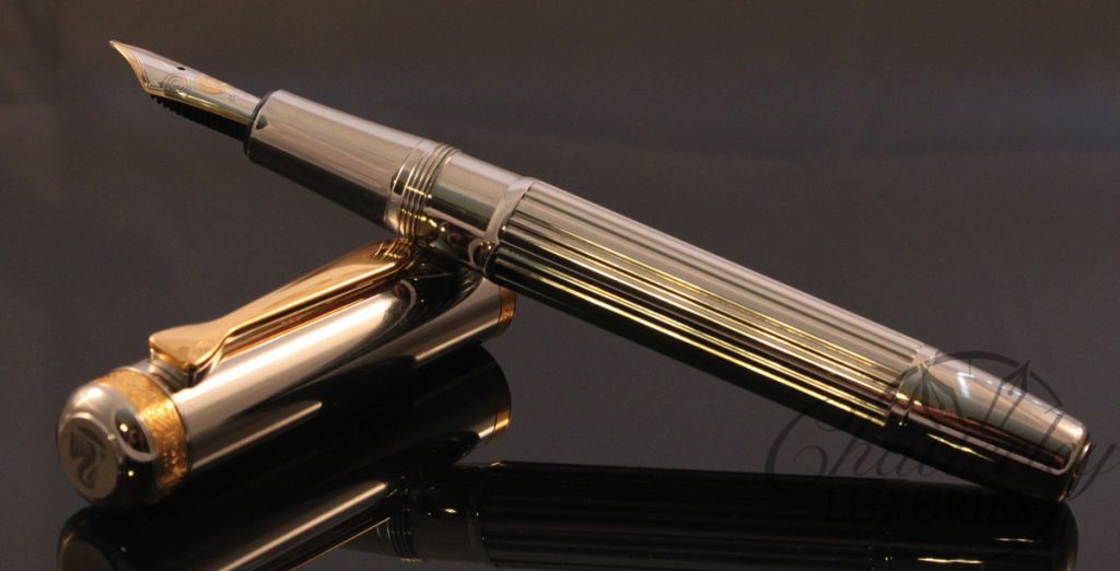 Pelikan Majesty 7000 M Sterling Silver Limited Edition Fountain Pen (2)