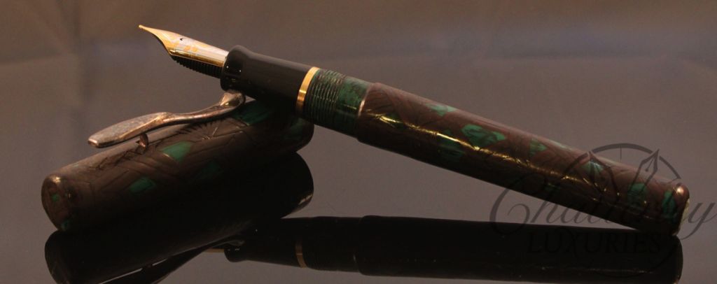 Hand Painted Voyager Meteor Fountain Pen (3)