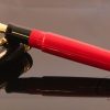 Delta Lucky Red and Black Fountain Pen (2)