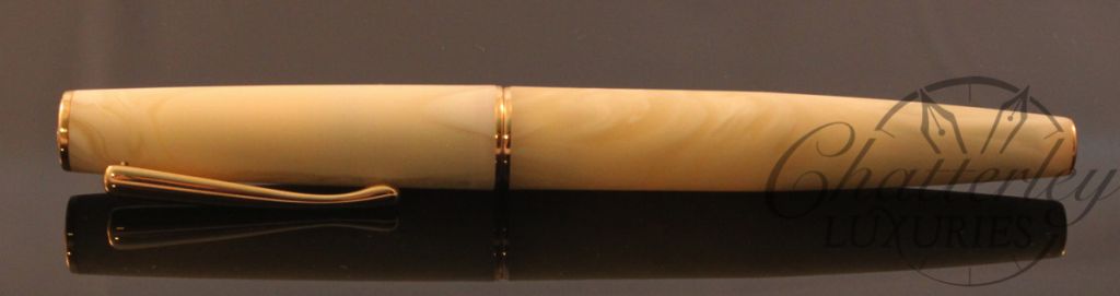 Delta Italiana Ivory Resin Fountain Pen (2)