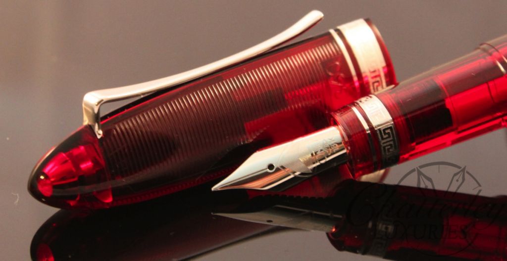 Omas 360 Red Demonstrator Limited Edition Fountain Pen (1)