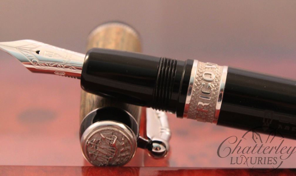 Delta Amerigo Vespucci Limited Edition Black Fountain Pen