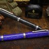 Conway Stewart Marlborough Sapphire Blue and Graphite Fountain Pens