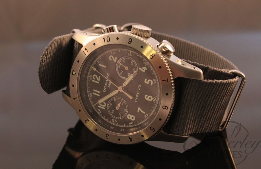 DODANE FLYBACK CHRONOGRAPH AUTOMATIC WATCH TYPE 23 with Nato strap