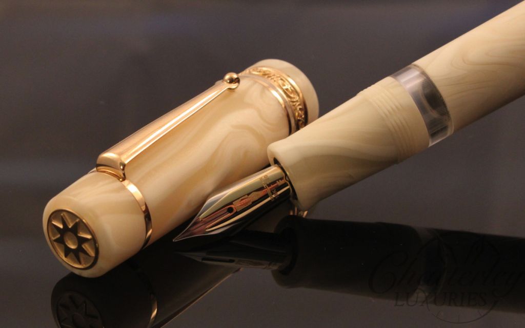 Delta / Chatterley Fusion Limited Edition Ivory Italia Fountain Pen