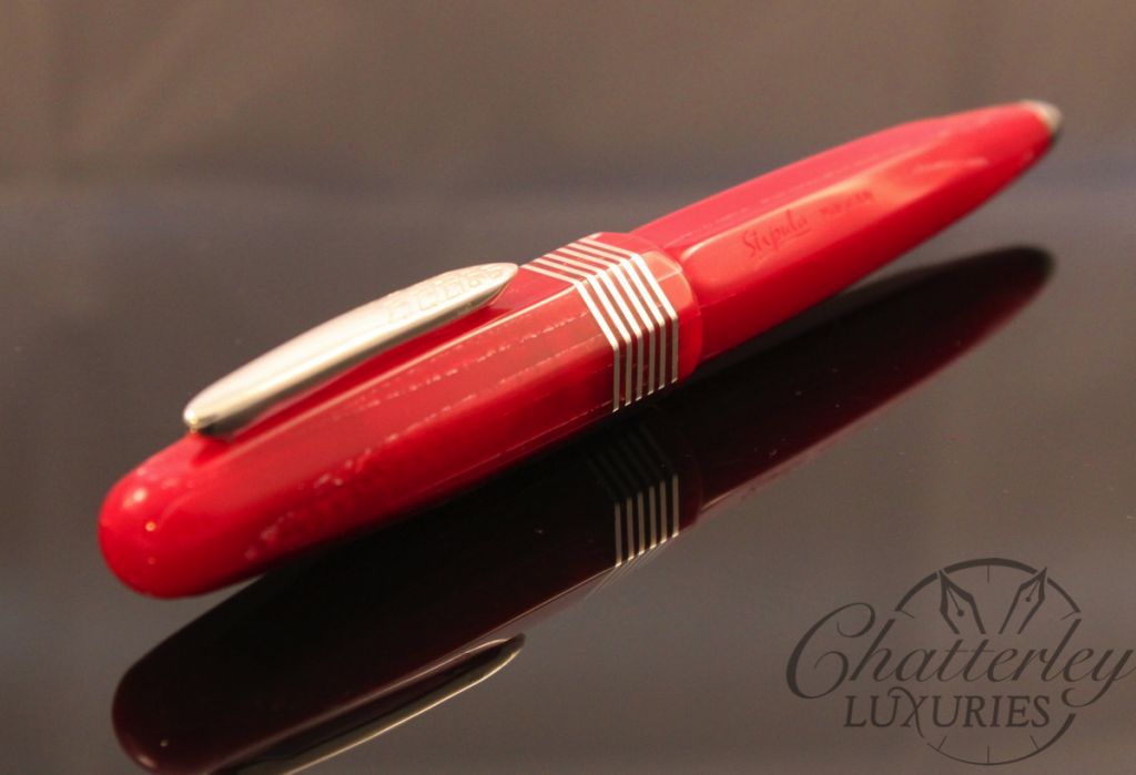Stipula Faceted Etruria Bianca Limited Edition Ballpoint Pen