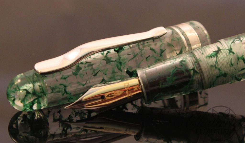 Chatterley Pens Fusion 82 Green Demonstrator Limited Edition Fountain Pen