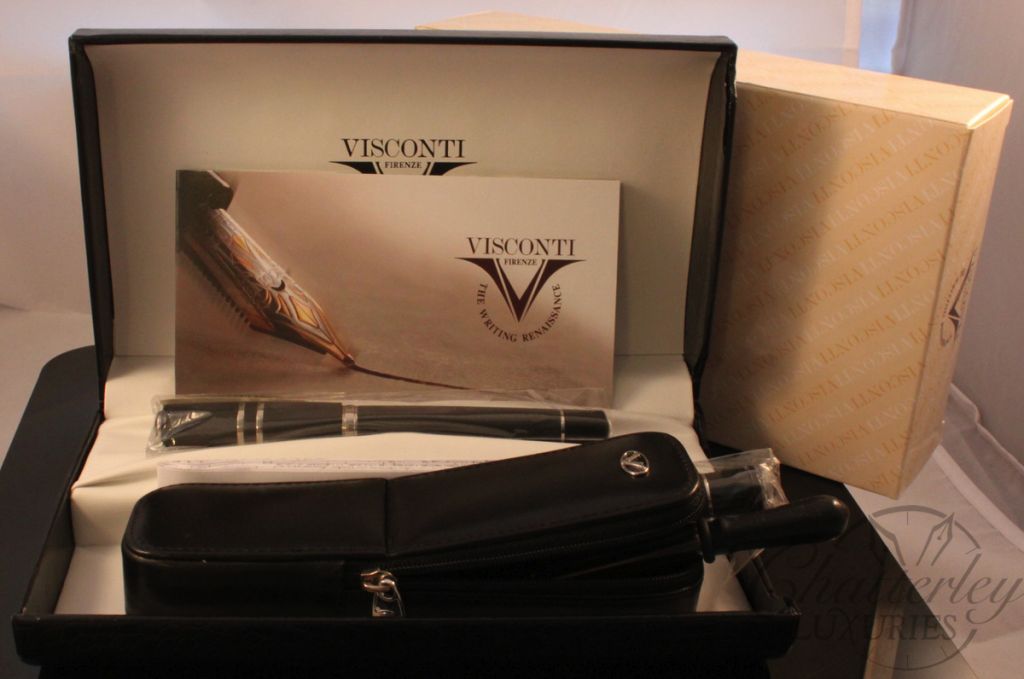 Visconti 25th Anniversary Homo Sapiens Steel Age Maxi Fountain Pen