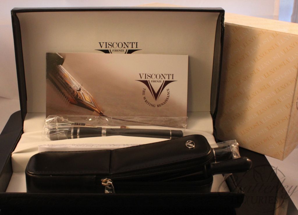 Visconti 25th Anniversary Homo Sapiens Steel Age Midi Fountain Pen