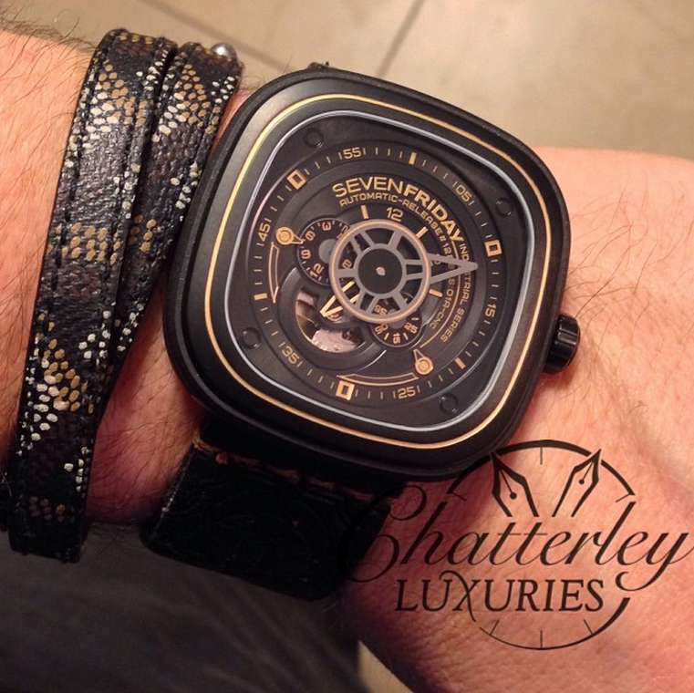 sevenfriday watch gold