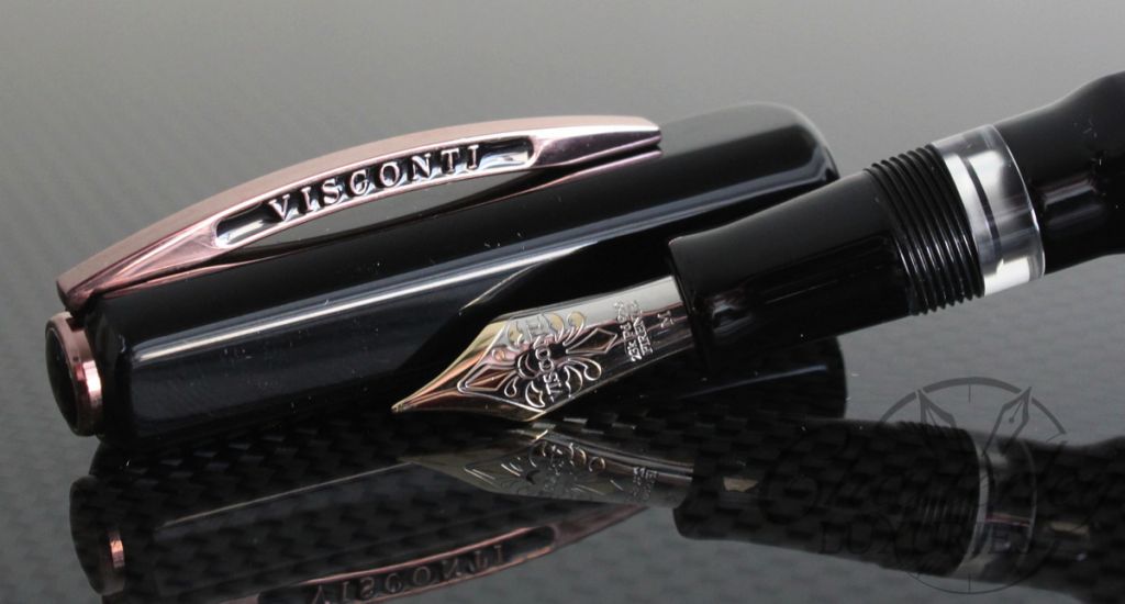 Visconti Urushi Limited Edition Fountain Pen Bronze Trim