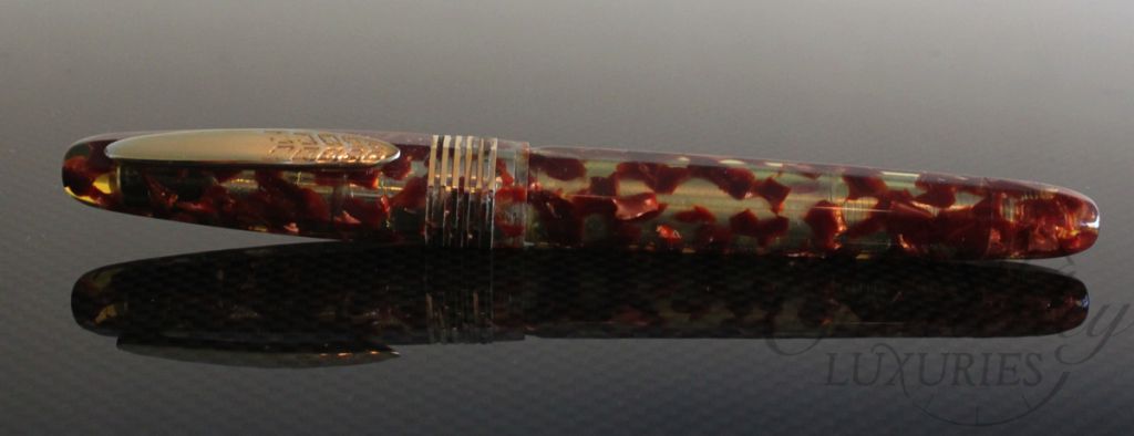 Stipula Florentia LE Ballpoint Pen - Amber Celluloid (Very Nice in