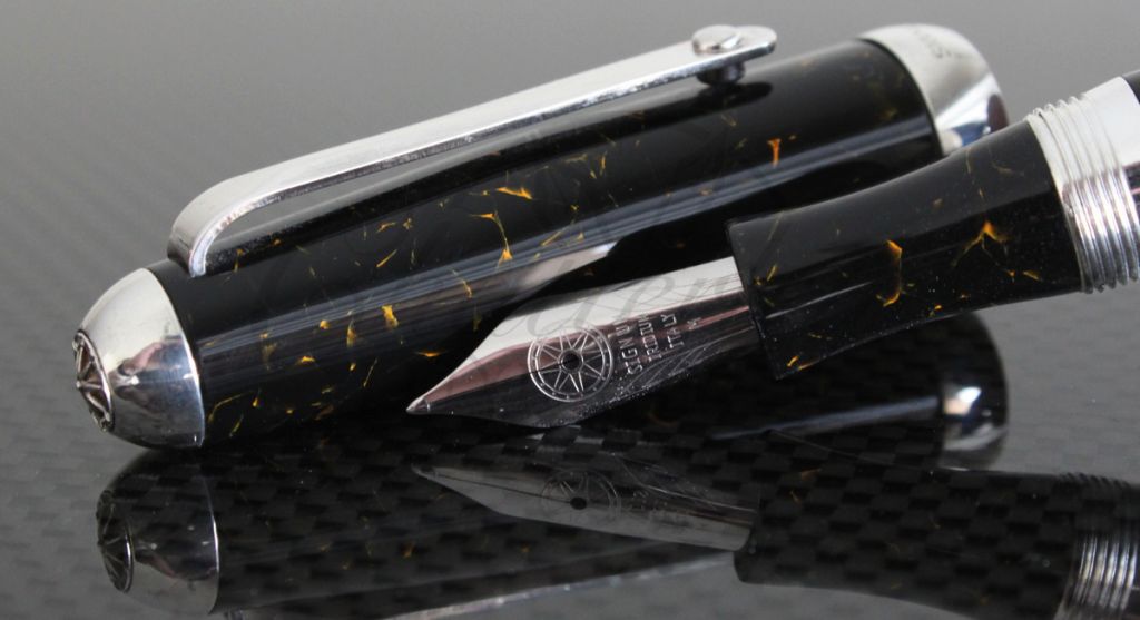 Signum Orione Black Fountain Pen Steel Iridium Tipped2