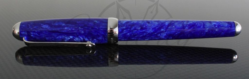 Signum Orione Blue Steel Iridium Tip Fountain Pen