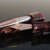 Stipula Faceted Etruria Limited Edition Amber Celluloid Fountain Pen Nib