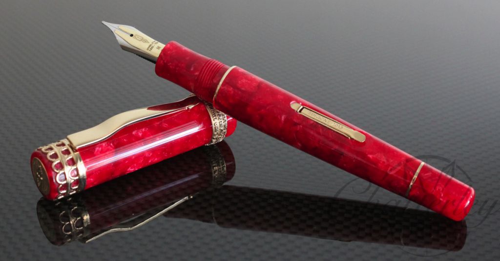 Delta Romeo and Juliet Scarlet Red Fountain Pen