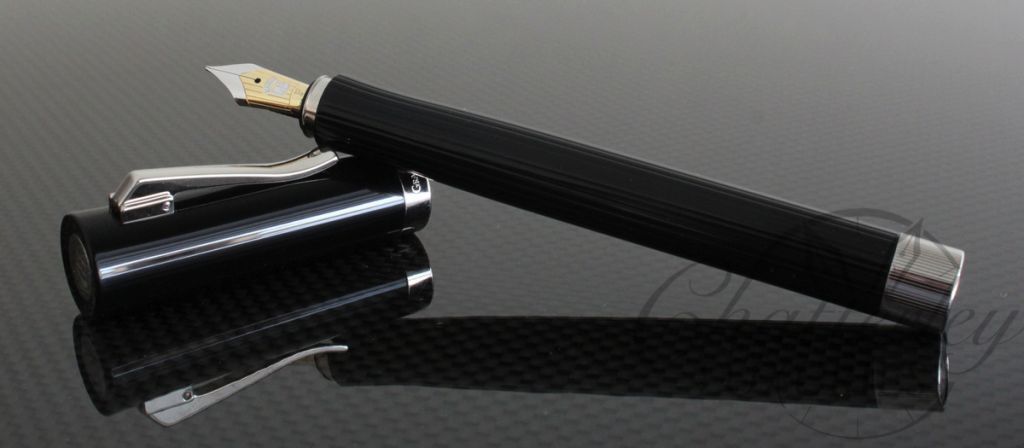 Graf Von Faber Castell Intuition Black Fluted Ribbed FP