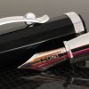 Omas Black Vegetal Resin Paragon HT Trim Fountain Pen