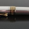 Aurora Silver Optima Fountain Pen Gold Trimmings