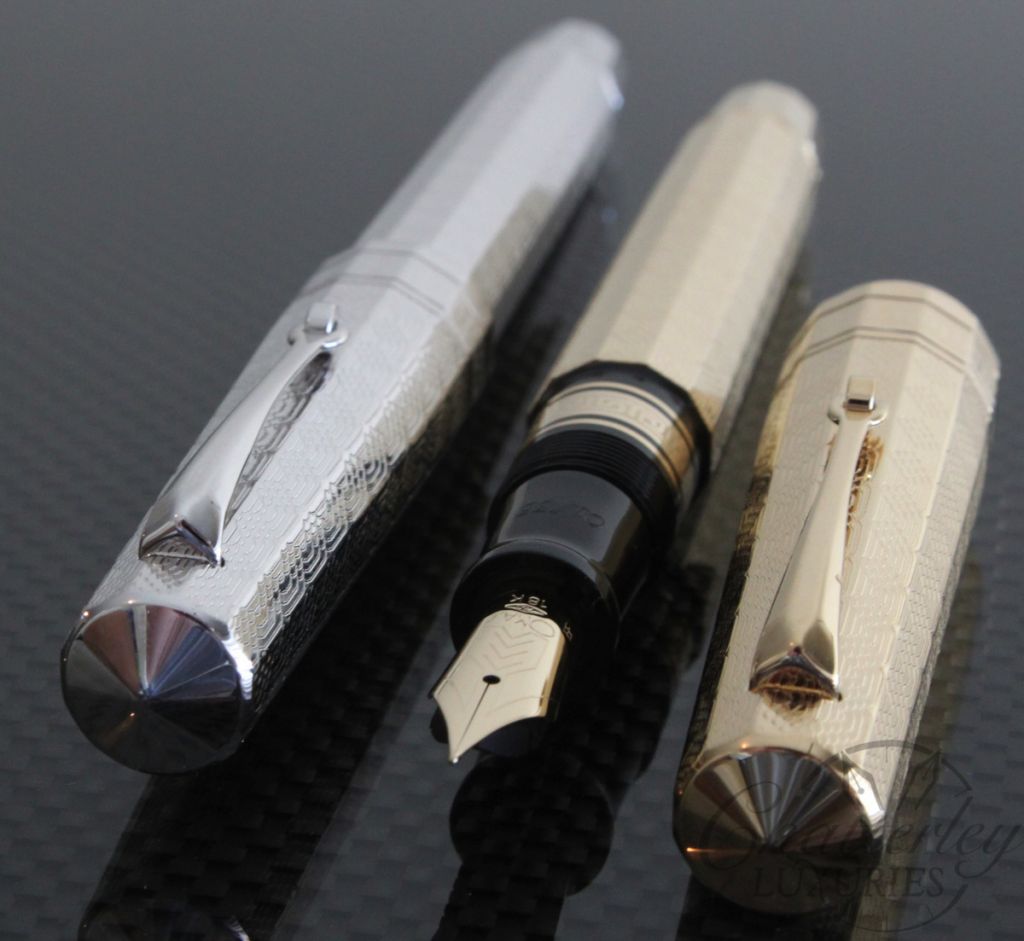 Omas Old Style Paragon Limited Edition Guilloche Fountain Pen