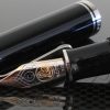 Pelikan M805 Black Blue Fountain Pen3