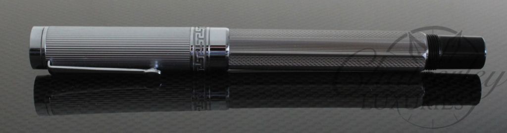 Danitrio Metal Silver Cylinder Fountain Pen
