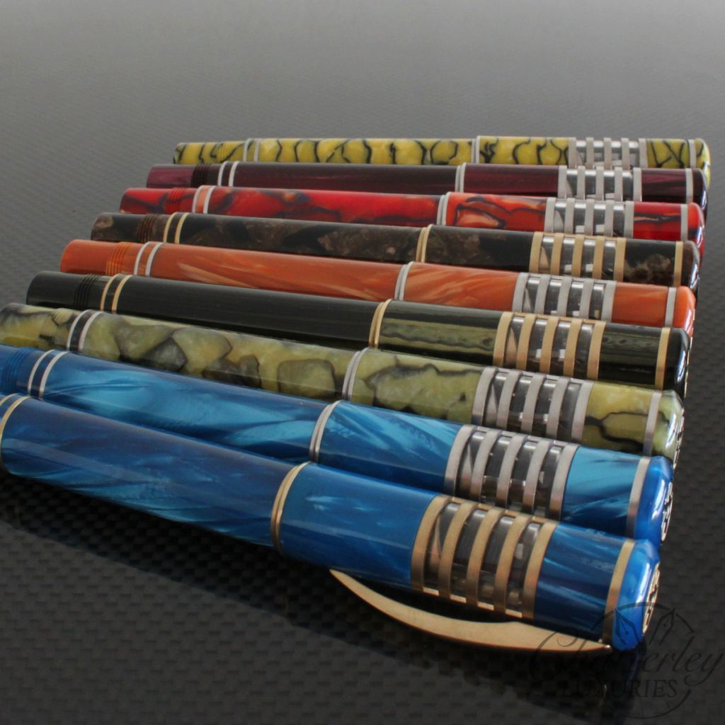 Stantuffo Star Cage Limited Edition Celluloid Fountain Pen Collection