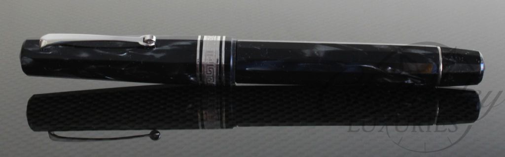 Omas Paragon Gray Striated Celluloid Limited Edition Fountain Pen3