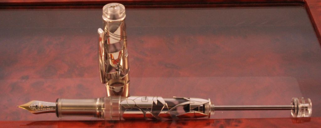 Stipula Sterling Silver Skeleton Kandinsky Fountain Pen