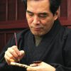 Master Oshita, the fourth (Soukou) Maki-e family artisan.