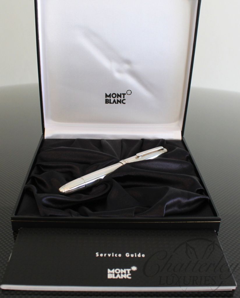 Montblanc Meisterstuck Solitaire Pure Silver Fountain Pen